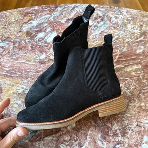 Womens Black Clark Boots